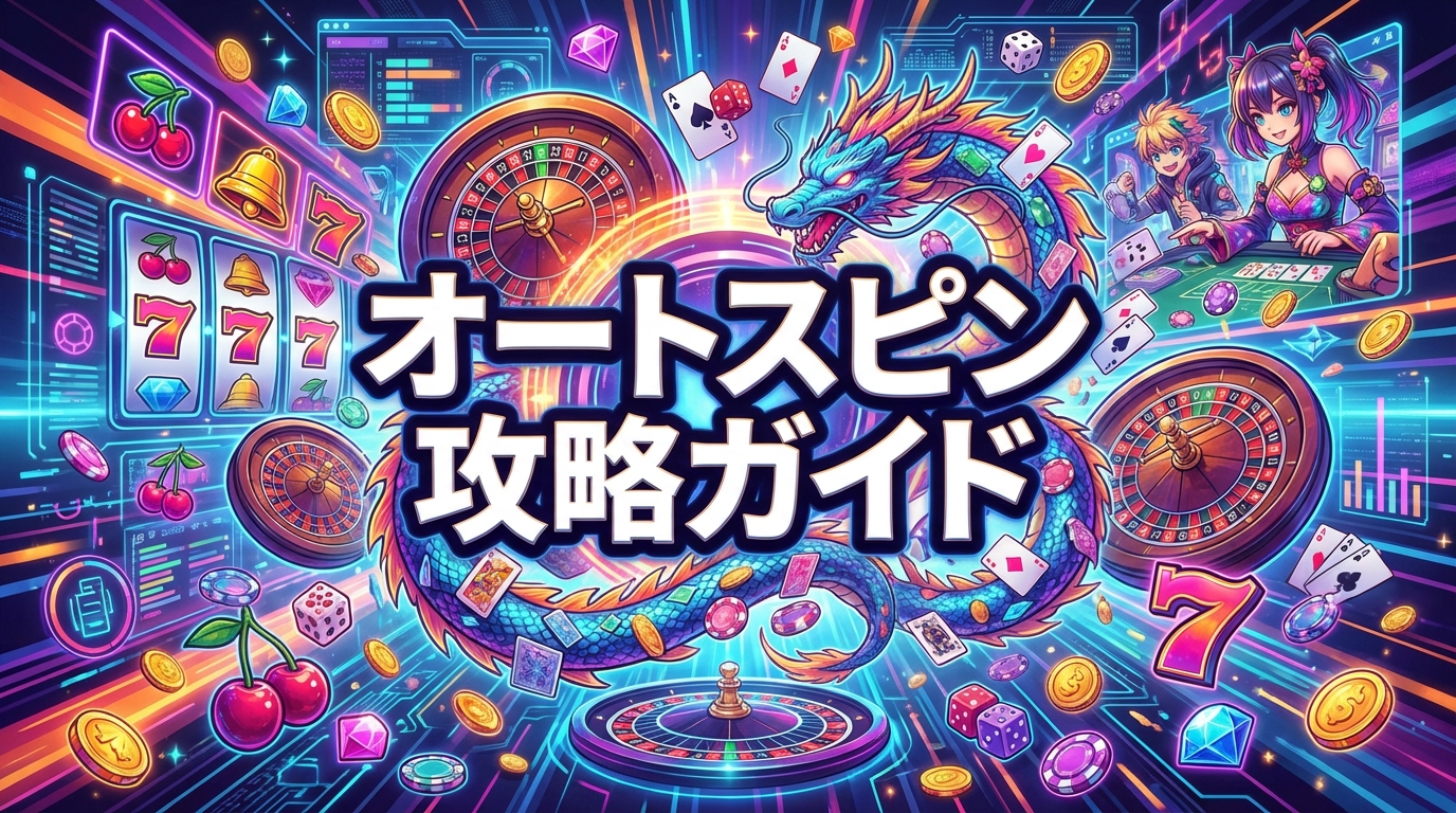 オートスピン（自動プレイ）完全ガイド｜設定方法・メリット・注意点を徹底解説