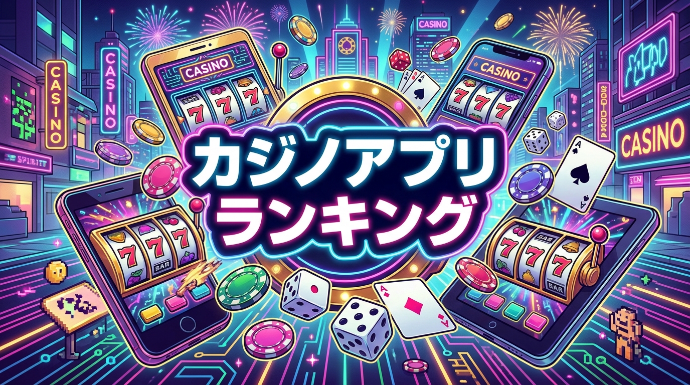 【2026年版】カジノアプリおすすめランキング｜スマホで遊べるモバイルカジノ徹底比較