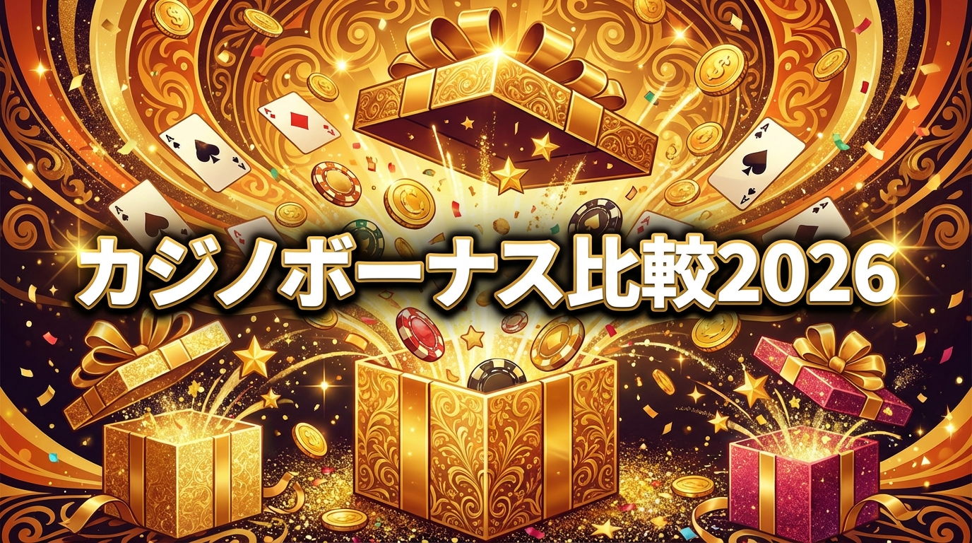 カジノボーナス出金条件（賭け条件）攻略ガイド【2026年版】ワジャリングを効率的にクリアする方法