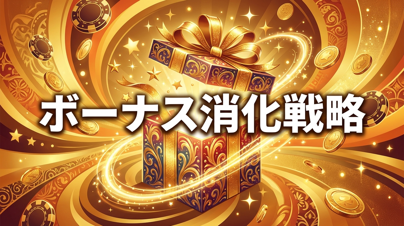 カジノボーナス出金条件完全攻略！賭け条件をクリアする最強戦略2026