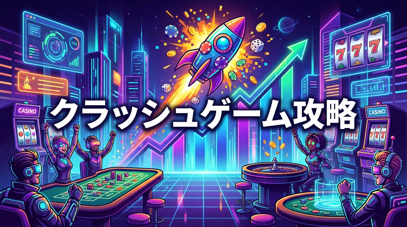 クラッシュゲーム攻略ガイド｜Crash・Aviatorの遊び方と勝つためのコツ【2026年】