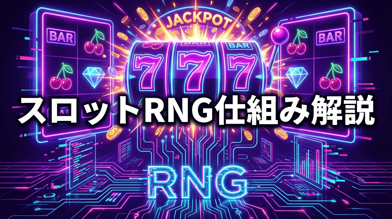 スロットの仕組みを完全解説【2026年】RNG・RTP・ペイラインの基礎知識