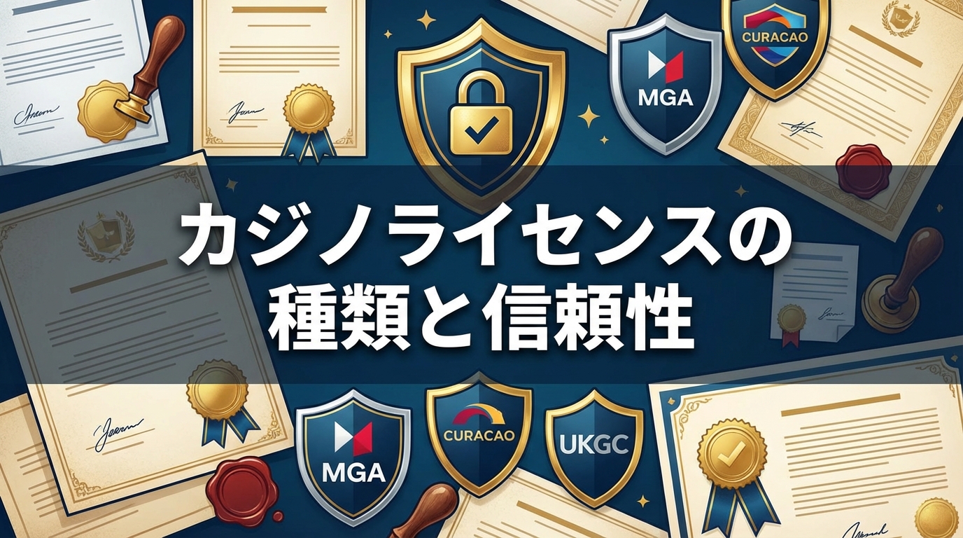 オンラインカジノライセンスとは？信頼性の見分け方完全ガイド