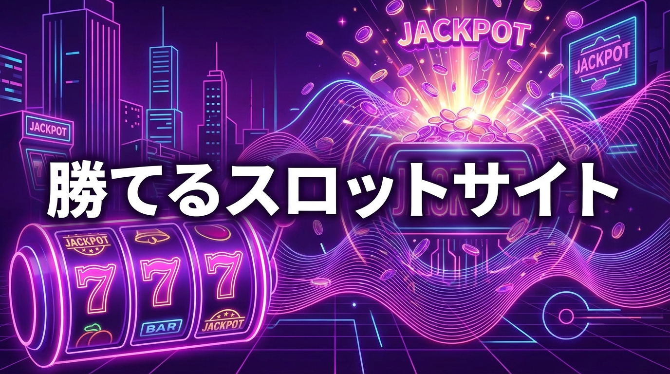スロットで勝てるサイトランキング2026｜高RTP・勝ちやすいオンラインカジノを徹底比較
